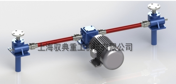 絲桿升降機(jī)平臺(tái)之兩臺(tái)聯(lián)動(dòng)