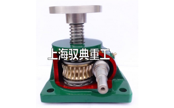 蝸輪絲桿升降機結(jié)構(gòu)原理圖